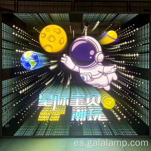 Neón RGB Astronauta 3D para jardín exterior